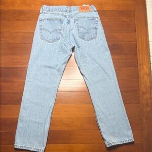 Levi's Men's Light Wash Straight Jeans